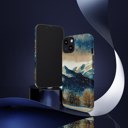 Snowy Colorado Rocky Mountains - Impact Resistant Phone Case
